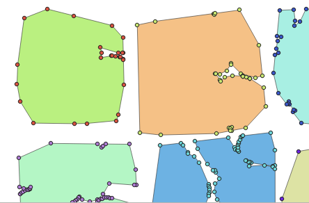 Extracted vertices